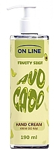 Крем для рук "Avocado" - On Line Fruity Shot Hand Cream — фото N1