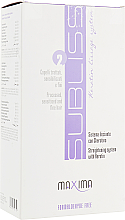 УЦЕНКА Набор "Кератиновое выпрямление для ослабленных волос" - Maxima Subliss 2 (gel/250 ml + milk/250 ml + spray/75 ml) * — фото N1
