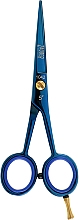 Ножницы для стрижки волос, синие, 1042 - Zauber 5.0 — фото N1