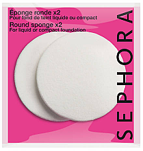 Парфумерія, косметика Спонжі для макіяжу - Sephora Round Sponge