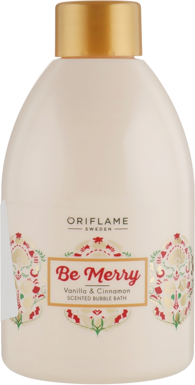 Пена для ванны "Ваниль и корица" - Oriflame Be Merry