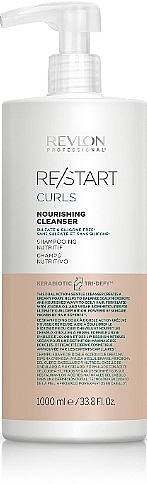Живильний шампунь для в'юнкого волосся - Revlon Professional ReStart Curls Nourishing Cleanser — фото N2