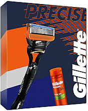 Набор - Gillette Fusion (sh/gel/200ml + razor/1pc) — фото N1