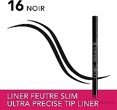 Подводка-фломастер для глаз, тонкая - Bourjois Liner Feutre Slim — фото N3