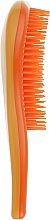 Расческа массажная для распутывания кудрявых и детских волос, оранжевая - Beter Deslia Mini  — фото N3
