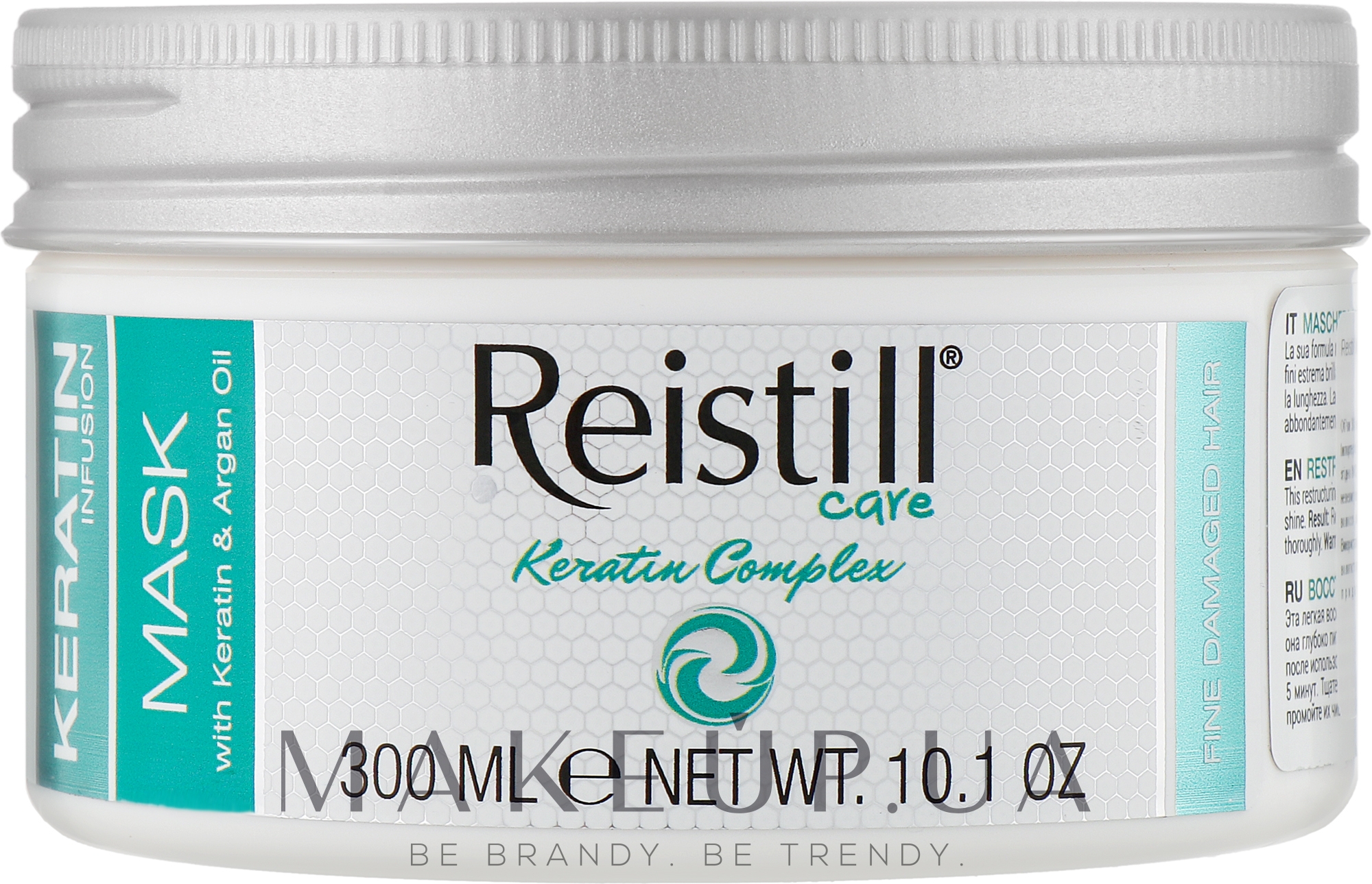 Маска відновлювальна для тонкого волосся - Reistill Keratin Infusion Mask — фото 300ml