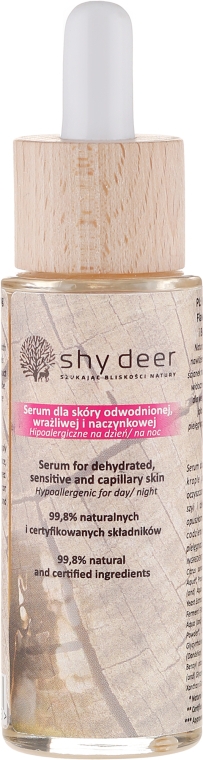 Гипоаллергенная сыворотка для чувствительной кожи лица - Shy Deer Serum — фото N1