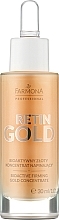 Парфумерія, косметика Біоактивний золотий концентрат для обличчя - Farmona Professional Retin Gold Bioactive Firming Gold Concentrate