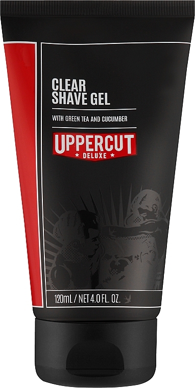 Гель для бритья - Uppercut Deluxe Clear Shave Gel — фото N1