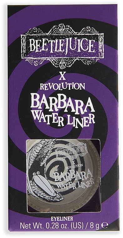 Підводка для очей - Makeup Revolution x Beetlejuice Barbara Cake Liner — фото N1