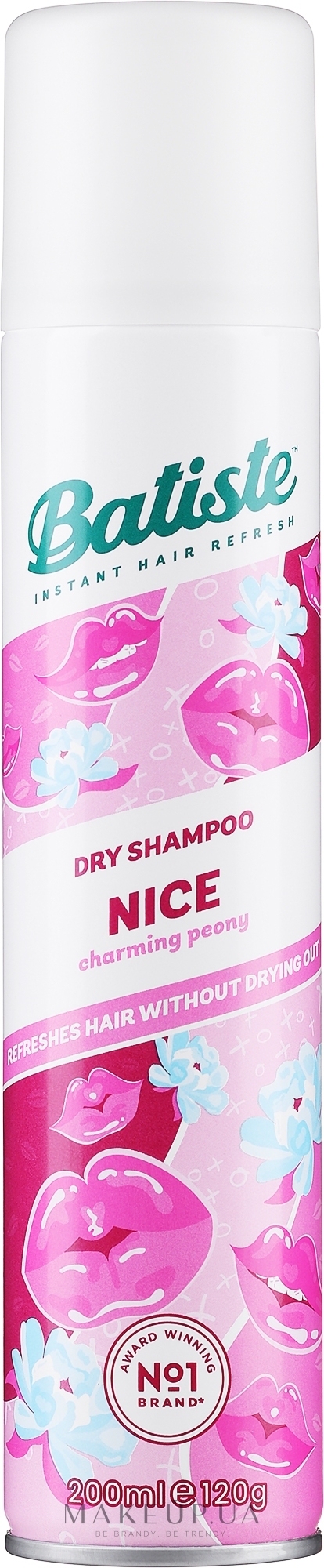 Сухой шампунь - Batiste Nice Sweet and Charming Dry Shampoo  — фото 200ml