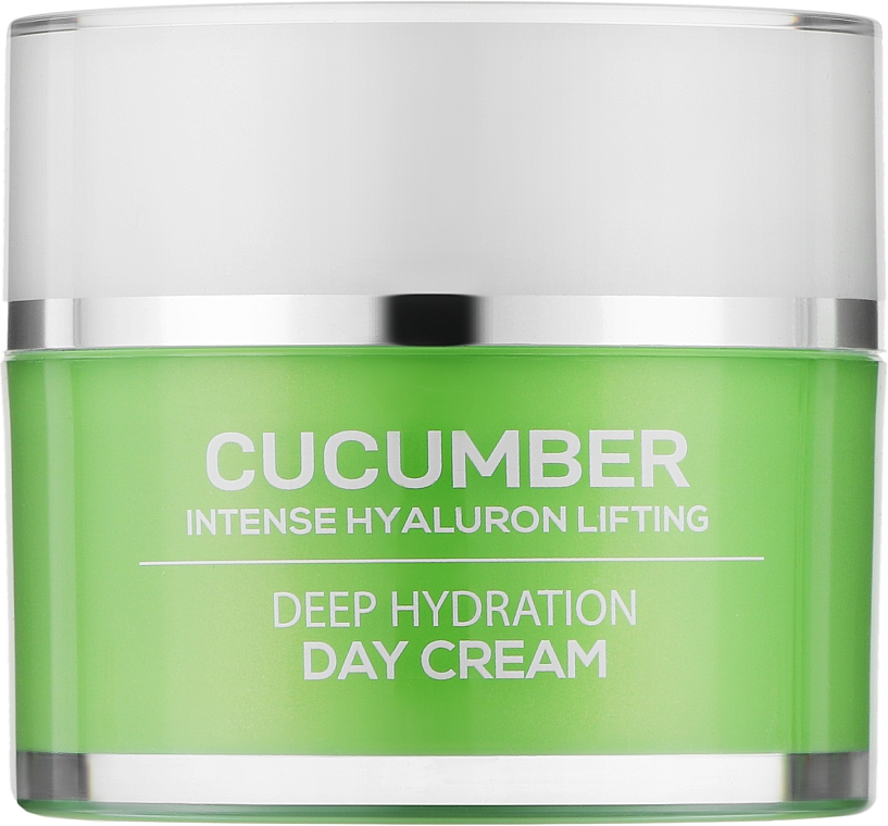 Зволожувальний денний крем «Гіалурон + екстракт огірка» - BioFresh Cucumber Deep Hydration Day Cream — фото N1
