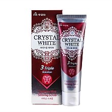 Духи, Парфюмерия, косметика Зубная паста "Crystal White" отбеливающая, клюква и мята - Mukunghwa 