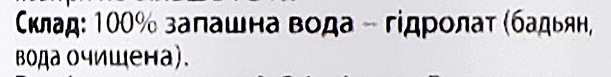 Тоник-гидролат "Бадьян" - Bioactive Universe Biotonik Hydrolyte — фото N3