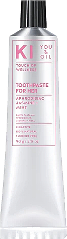 Зубна паста для жінок - You & Oil Aphrodisiac Toothpastes Jasmine Mint — фото N1