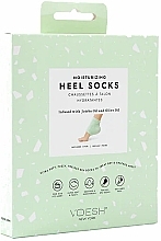 Увлажняющая маска-носочки для пяток, мятная - Voesh Moisturizing Heel Socks Mint — фото N1