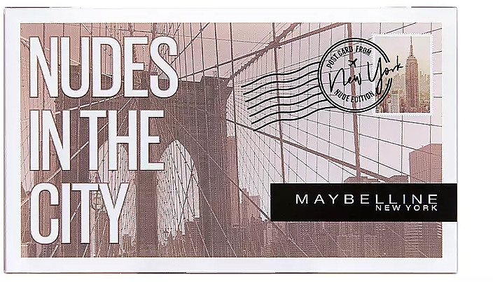 Палетка тіней для повік - Maybelline Nudes In The City — фото N1