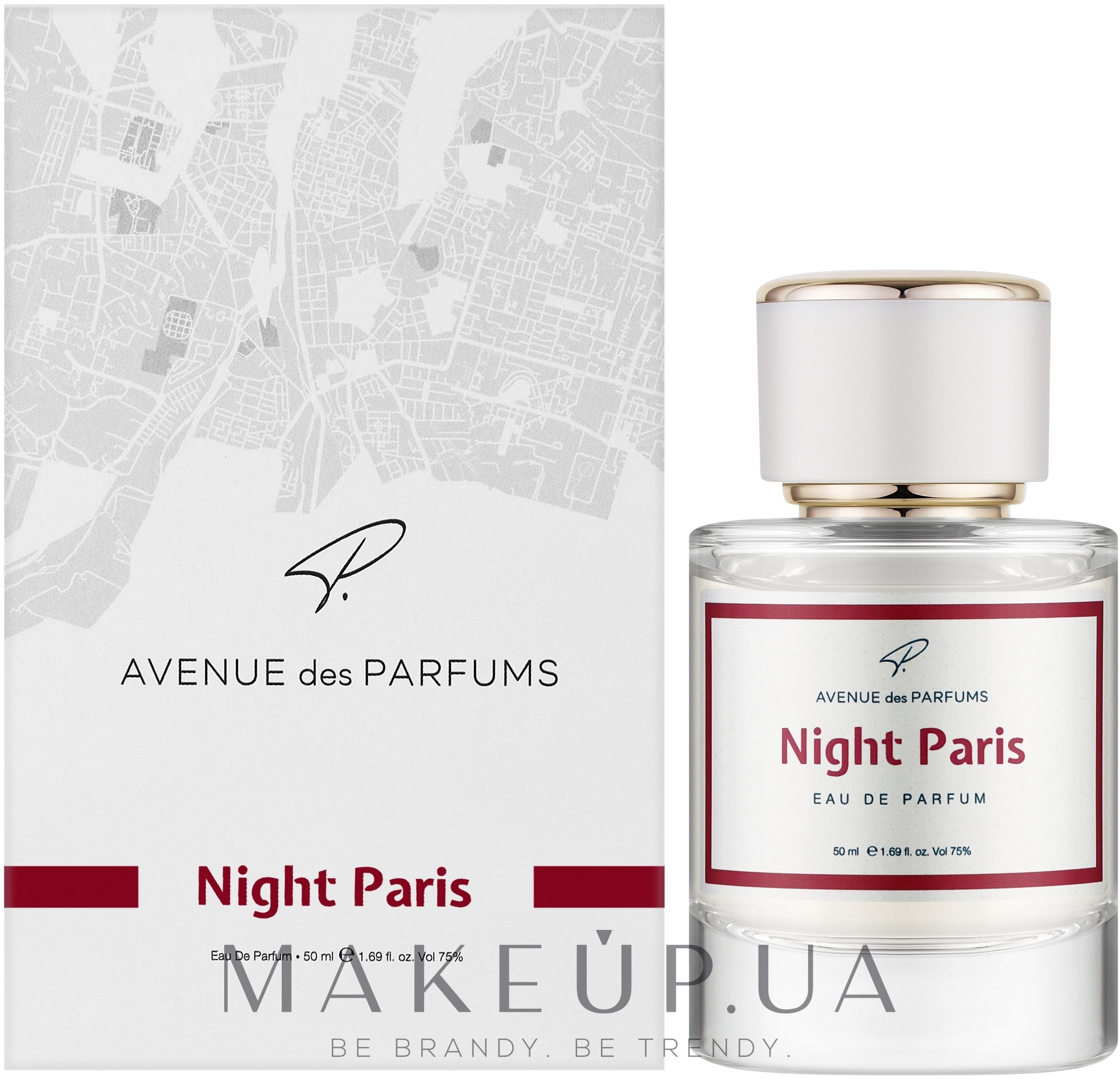 Avenue Des Parfums Night Paris - Парфюмированная вода — фото 50ml
