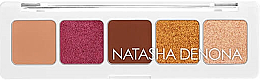 Палетка теней для век - Natasha Denona Mini Sunset Palette — фото N1