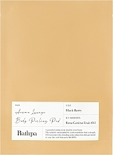 Пилинг-перчатка для тела - Bathpa Aroma Lounge Body Peeling Pad-Black Berry — фото N1