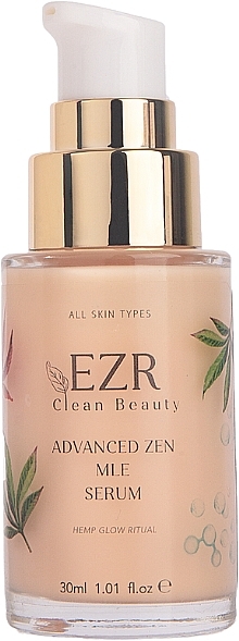 Ламелярна сироватка-концентрат для обличчя - EZR Clean Beauty Advanced Zen Mle Serum