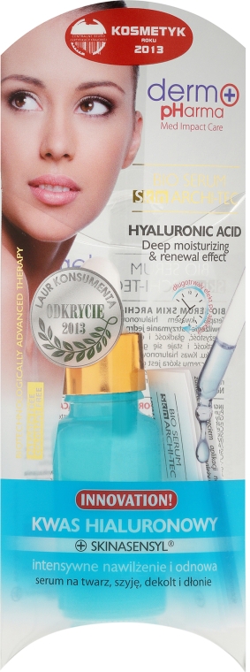 Сироватка для обличчя з гіалуроновою кислотою - Dermo Pharma Bio Serum Skin Archi-Tec Hyaluronic Acid — фото N1