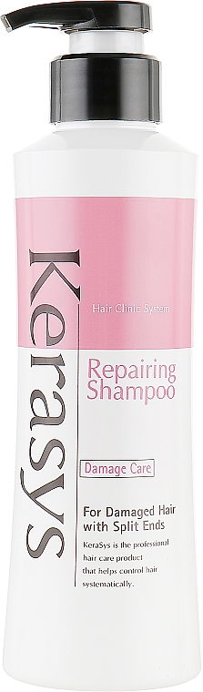 Шампунь восстанавливающий - KeraSys Hair Clinic Repairing Shampoo  — фото N3