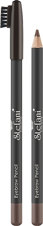 Олівець для брів зі щіточкою – Stefani Carlotte Eyebrow Pencil — фото N1