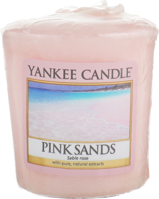 Ароматическая свеча - Yankee Candle Votive Pink Sands — фото N1