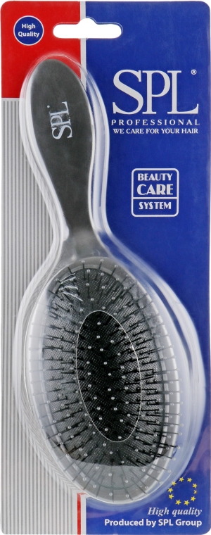 Щітка масажна, 8360, сіра - SPL Hair Brush — фото N1