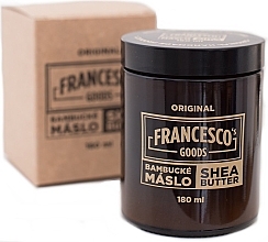 Парфумерія, косметика Масло ши - Francesco's Goods Shea Butter