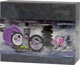 Духи, Парфюмерия, косметика Косметический набор - Salon Professional SPA Collection Finland (scr/300ml + cr/gel/300ml + cr/300ml + towel)