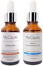 Набор - MyCeutic Retinol Skin Tolerance Building Retinol 0.6% Triplex Set 2 (f/ser/30mlx2) — фото N1