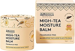 Зволожувальний багатофункціональний бальзам для обличчя й тіла без аромату - Delhicious Migh-Tea Moisture Multipurpose Balm Fragrance Free — фото N1