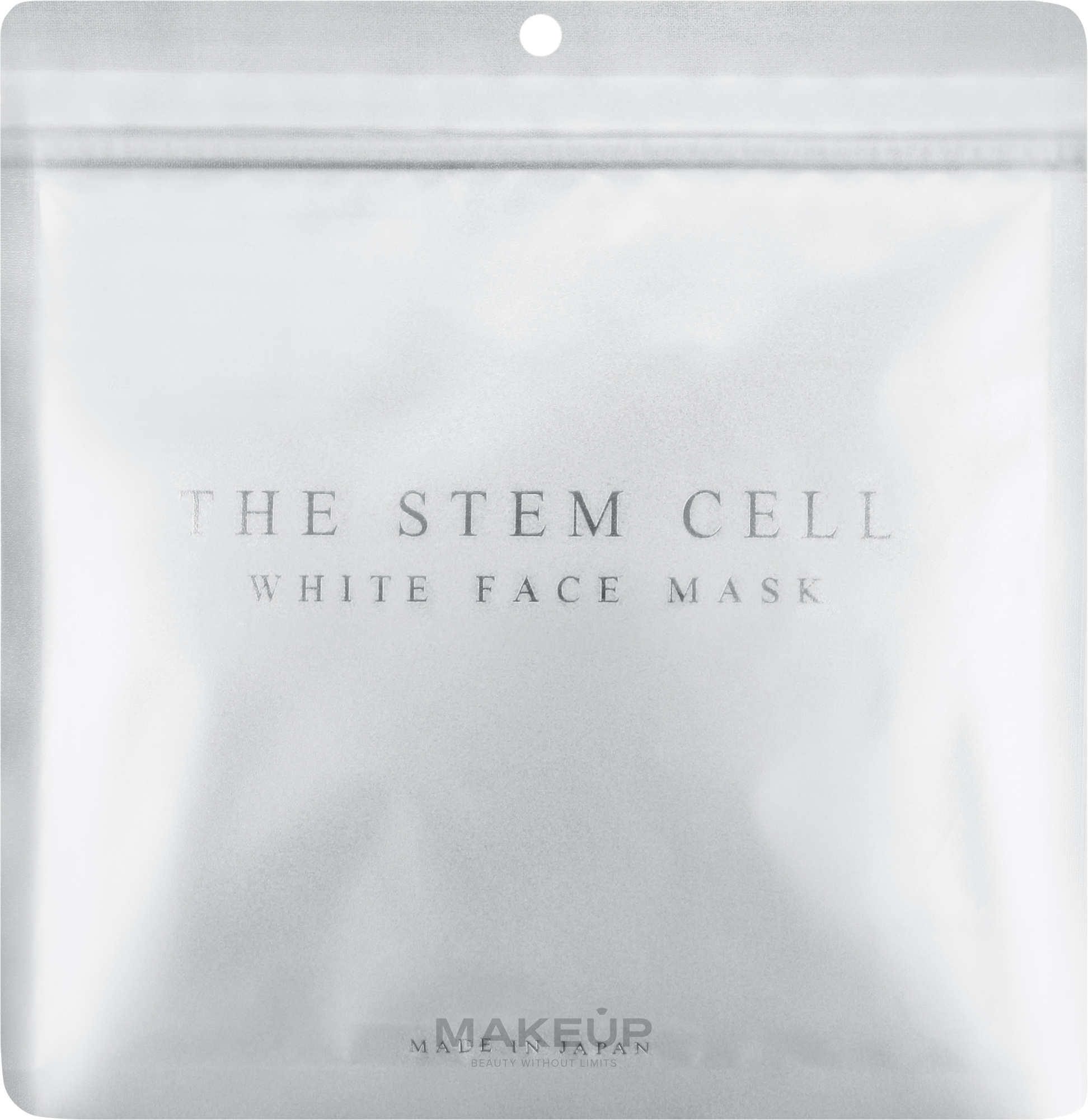 Освітлювальна маска для обличчя зі стовбуровими клітинами - Kor Japan The Stem Cell White Face Mask — фото 30шт