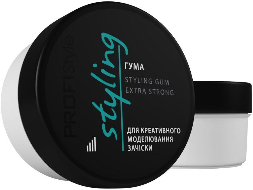 Гума для креативного моделювання зачіски - Profi Style Hair Styling Gum Extra Strong Hold — фото N1