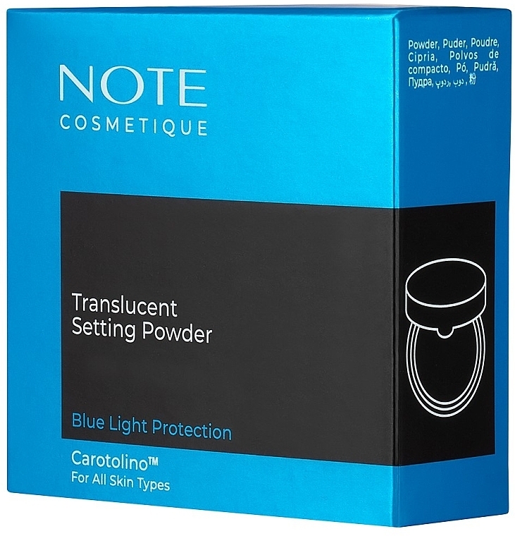 Полупрозрачная пудра для лица - Note Translucent Setting Powder — фото N1