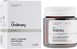 Витамин С в порошке - The Ordinary 100% L-Ascorbic Acid Powder — фото N2