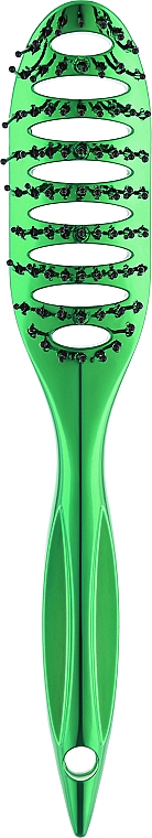 Расческа 9-рядная, 600139 - Tico Professional Green — фото N1