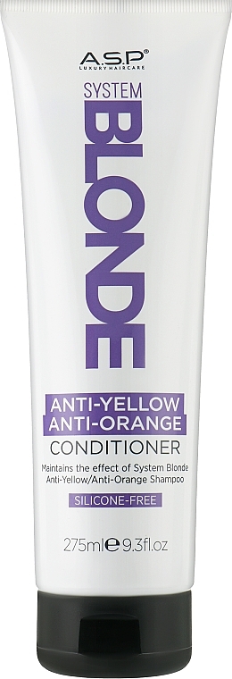 Кондиціонер для світлого волосся - ASP System Blonde Anti-Yellow/Orange Conditioner — фото N1