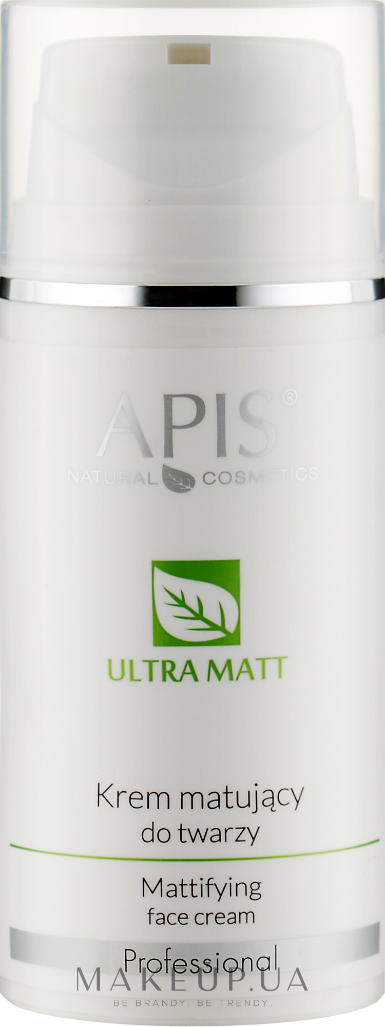 Матувальний крем для обличчя - APIS Professional Matting Face Cream — фото 100ml