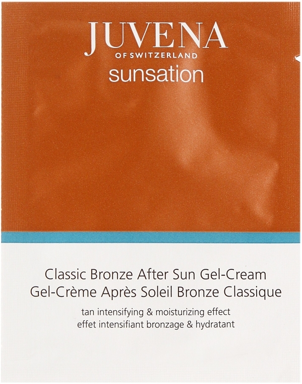 Бронзуючий крем-гель після сонця -  Juvena Sunsation Classic Bronze After Sun Gel-Cream (міні) - Juvena Sunsation Classic Bronze After Sun Gel-Cream (міні)