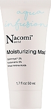 Парфумерія, косметика Зволожувальна маска для обличчя - Nacomi Next Level Moisturizing Mask