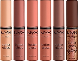 Набір для макіяжу губ - NYX Professional Makeup Home Alone Little Nero's Pizza Butter Gloss Set — фото N4