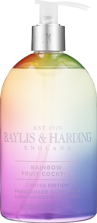 Рідке мило для рук - Bayliss & Harding Rainbow Cocktail Bottle Of Hope Hand Wash — фото N1