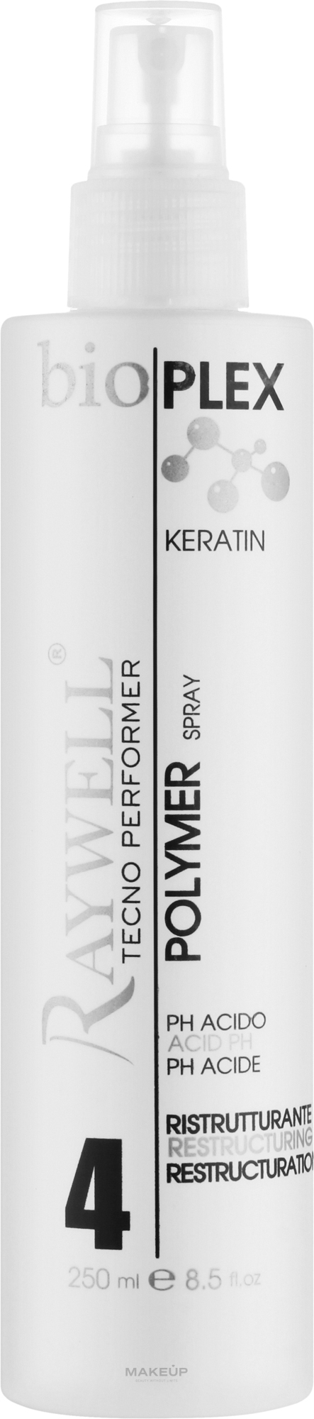 Спрей-полимер для волос - Raywell Bio Plex Acid pH Restructurive Polymer Spray — фото 250ml