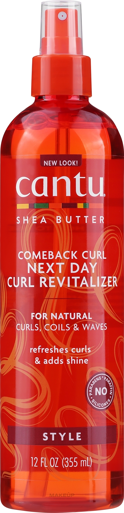 Засіб для відновлення локонів - Cantu Comeback Curl Next Day Curl Revitalizer — фото 355ml