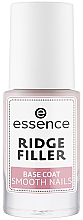 Духи, Парфюмерия, косметика Базовое покрытие для ногтей - Essence Ridge Filler Base Coat Smooth Nails