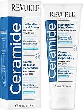Відновлювальний крем для рук - Revuele Ceramide Restotarive Hand Cream — фото N2
