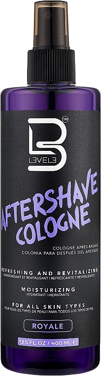 Одеколон после бритья - Level3 Aftershave Cologne Royale — фото N2